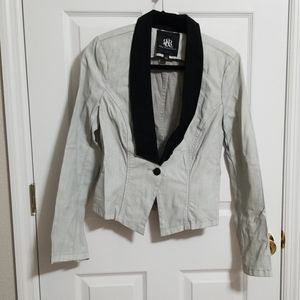 Rock & republic grey jean jacket